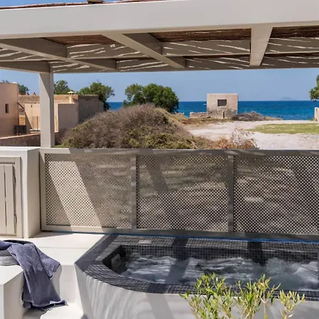 New Sea Serenity Next To The Sea With Private Jacuzzi Villa Vlychada